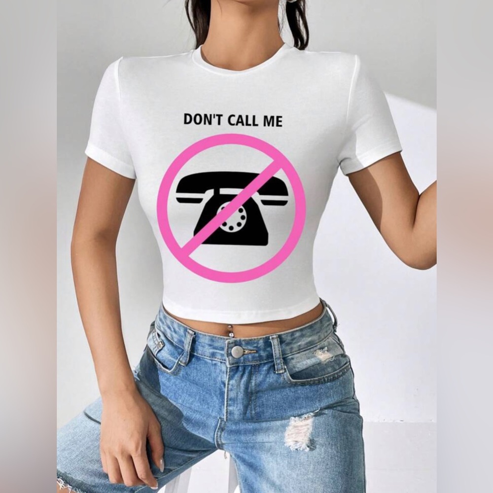🗣️DON’T CALL ME!  Graphic tee XL (12)